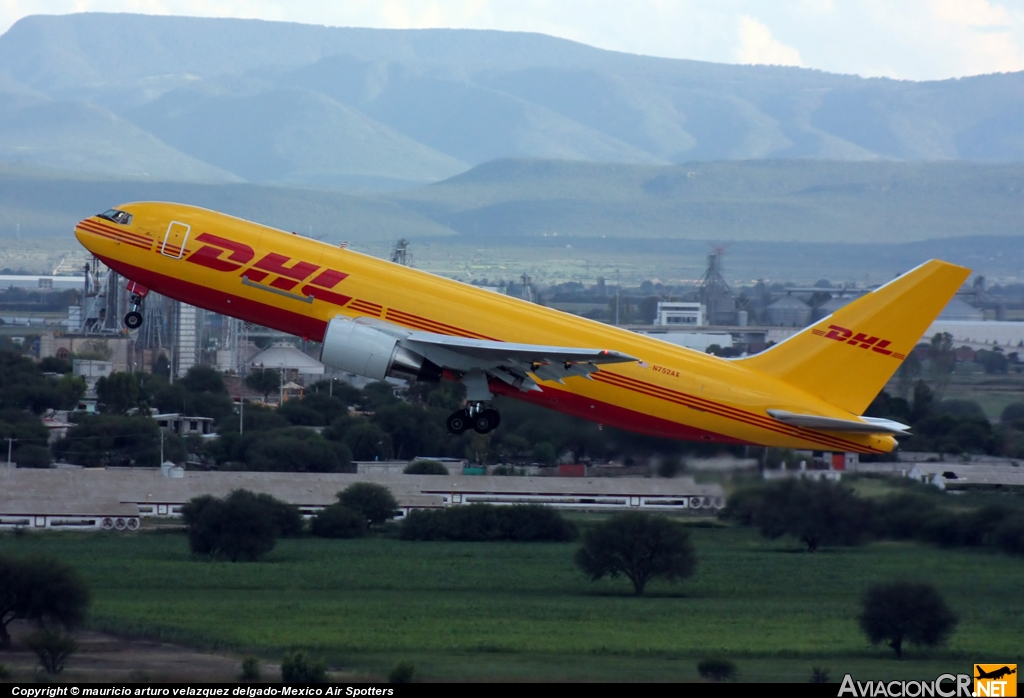 N752AX - Boeing 767-281 (BDSF) - DHL (ABX Air)