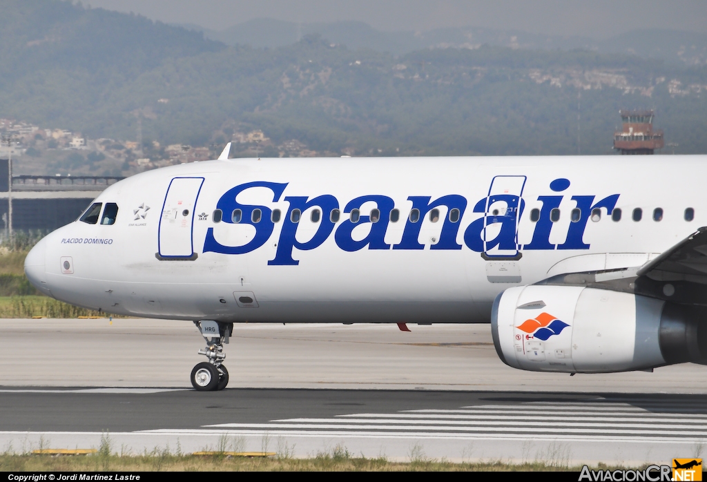 EC-HRG - Airbus A321-231 - Spanair