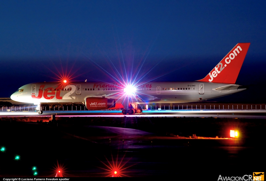 G-LSAG - Boeing 757-21B - Jet2.com