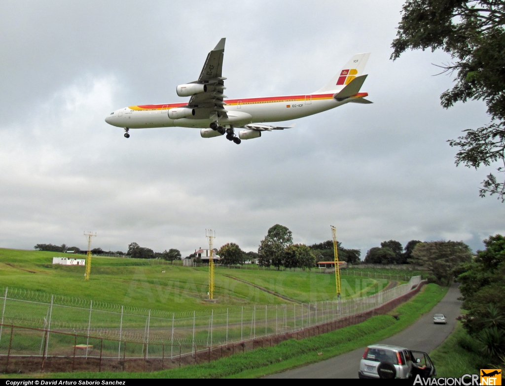 EC-ICF - Airbus A340-313X - Iberia