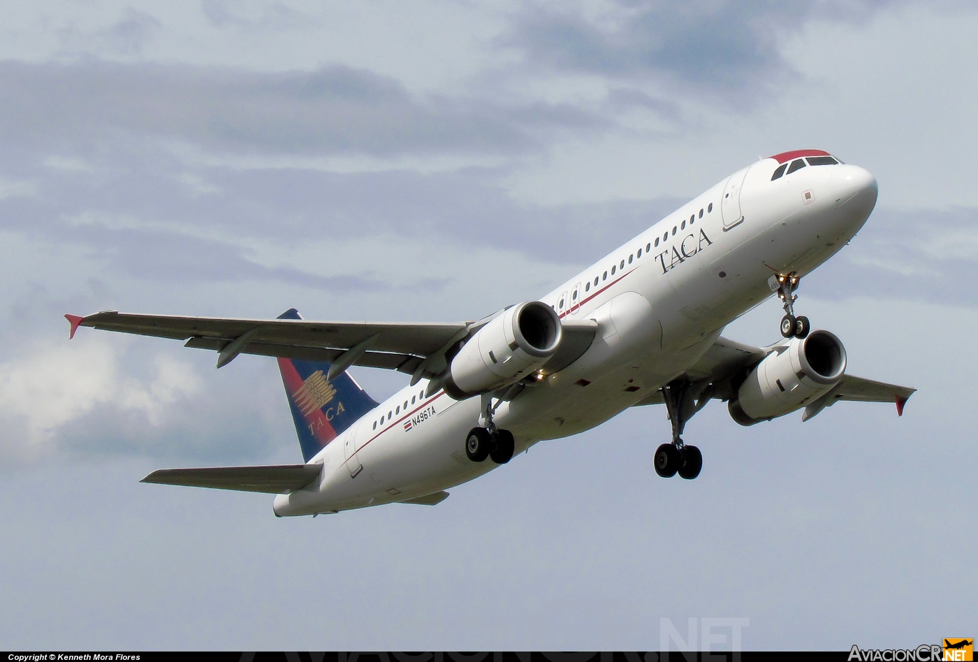 N496TA - Airbus A320-233 - TACA