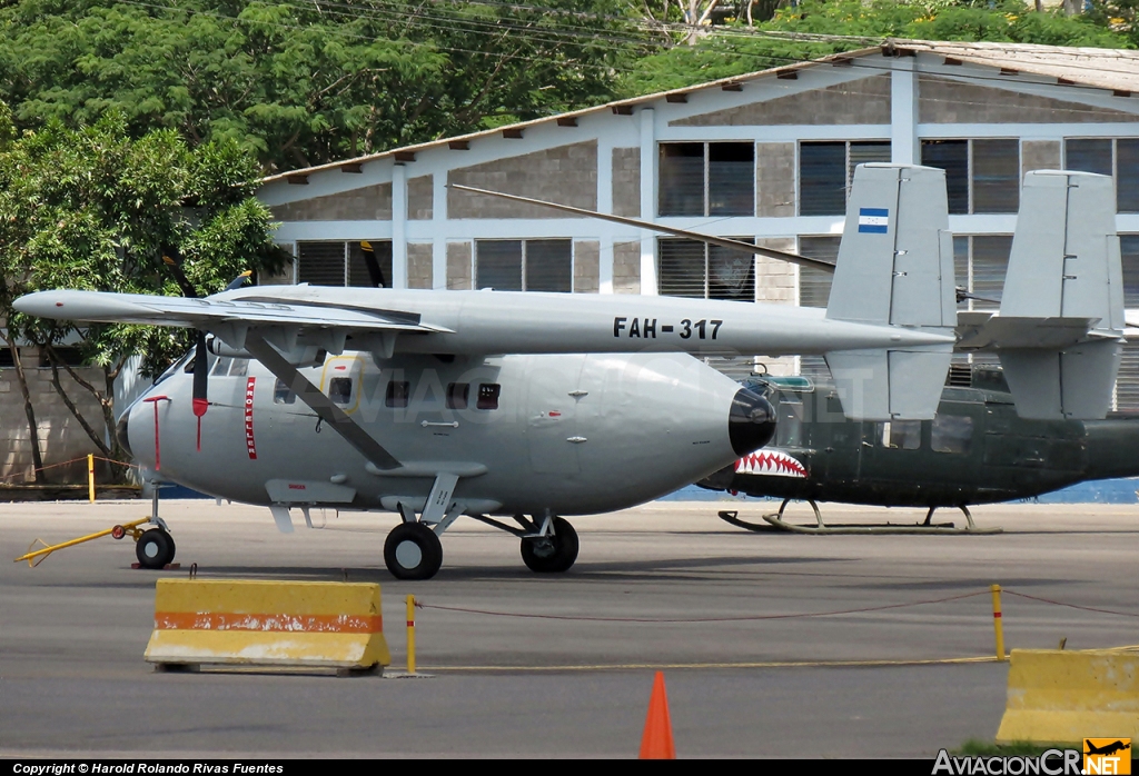 FAH-317 - Israel IAI-201 Arava - Fuerza Aerea Hondureña