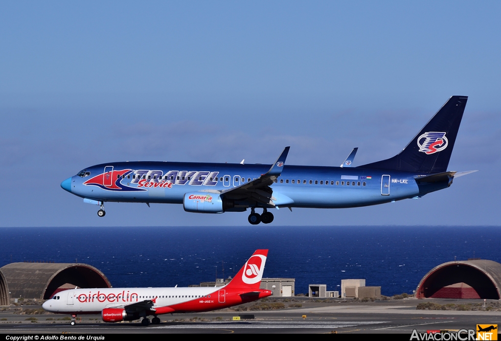 HA-LKE - Boeing 737-86Q - Travel Service