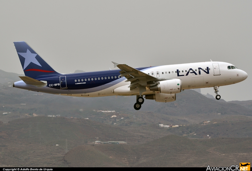 CC-BFB - Airbus A320-214 - LAN Chile