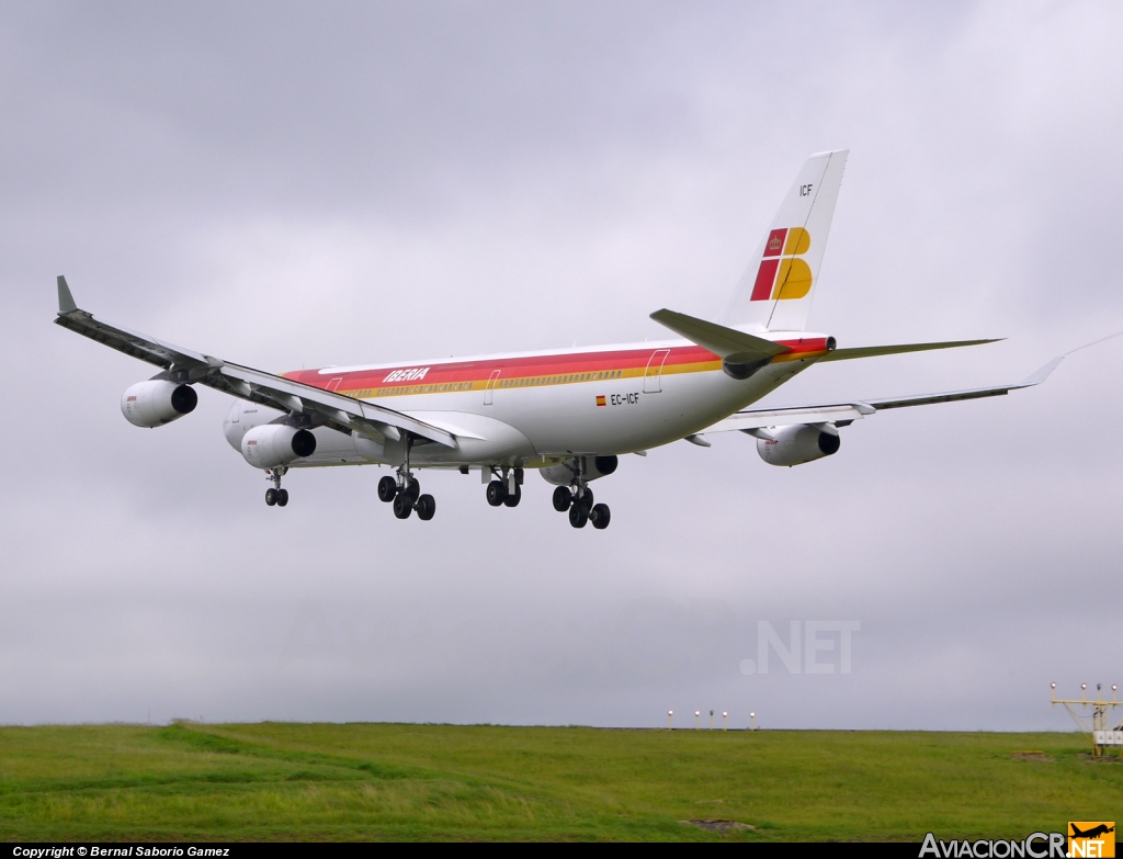 EC-ICF - Airbus A340-313X - Iberia