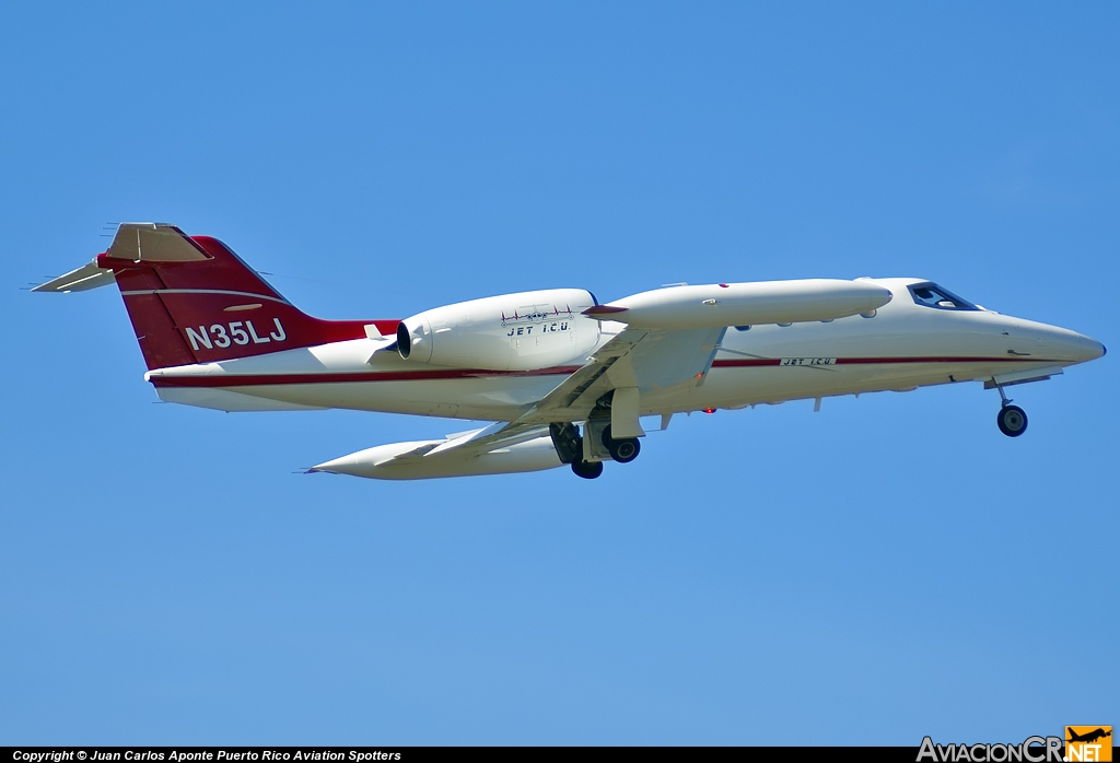 N35LJ - Learjet 35A - Privado