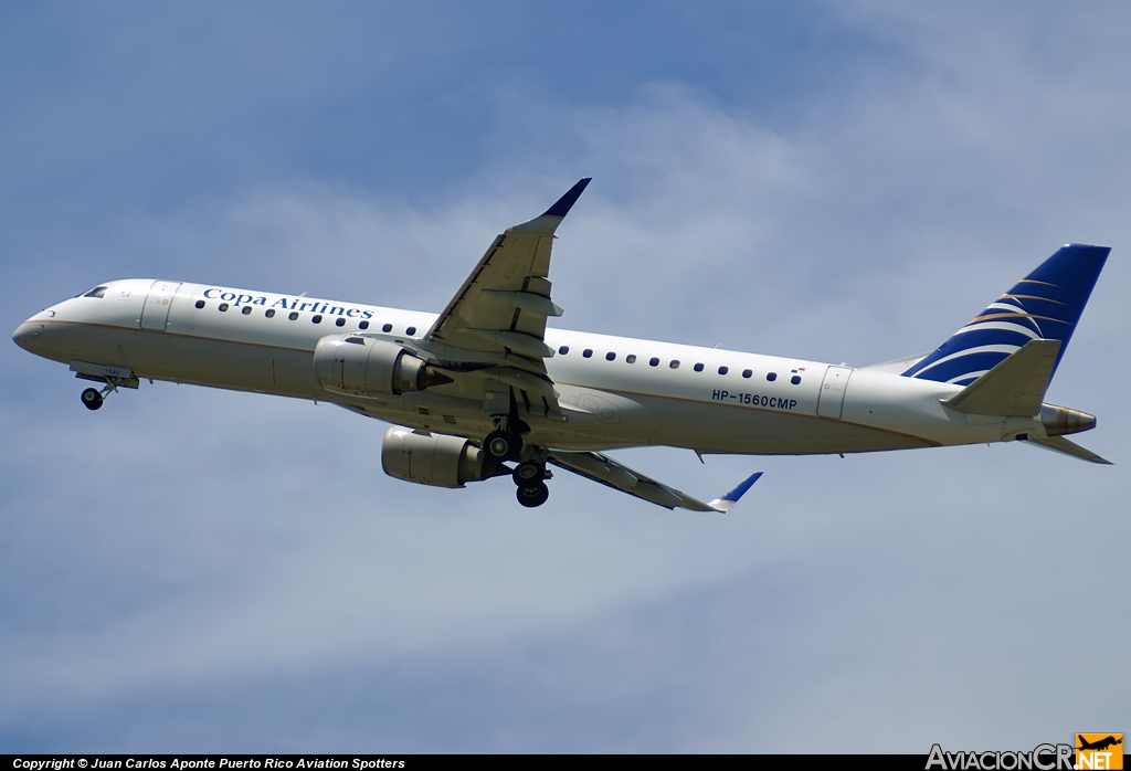 HP-1560CMP - Embraer 190-100IGW - Copa Airlines