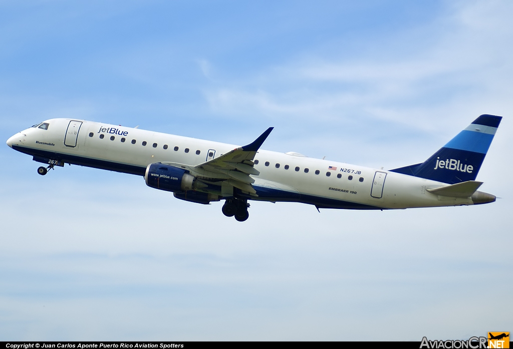 N267JB - Embraer ERJ-190-100AR - Jet Blue