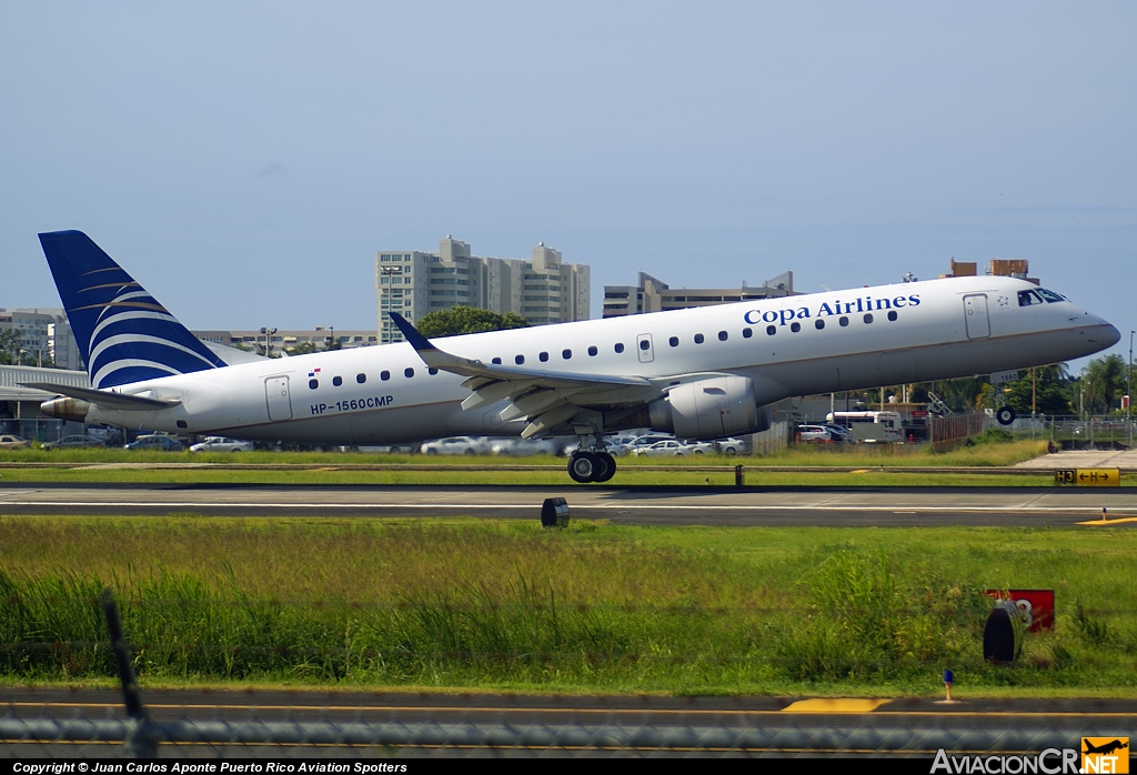 HP-1560CMP - Embraer 190-100IGW - Copa Airlines