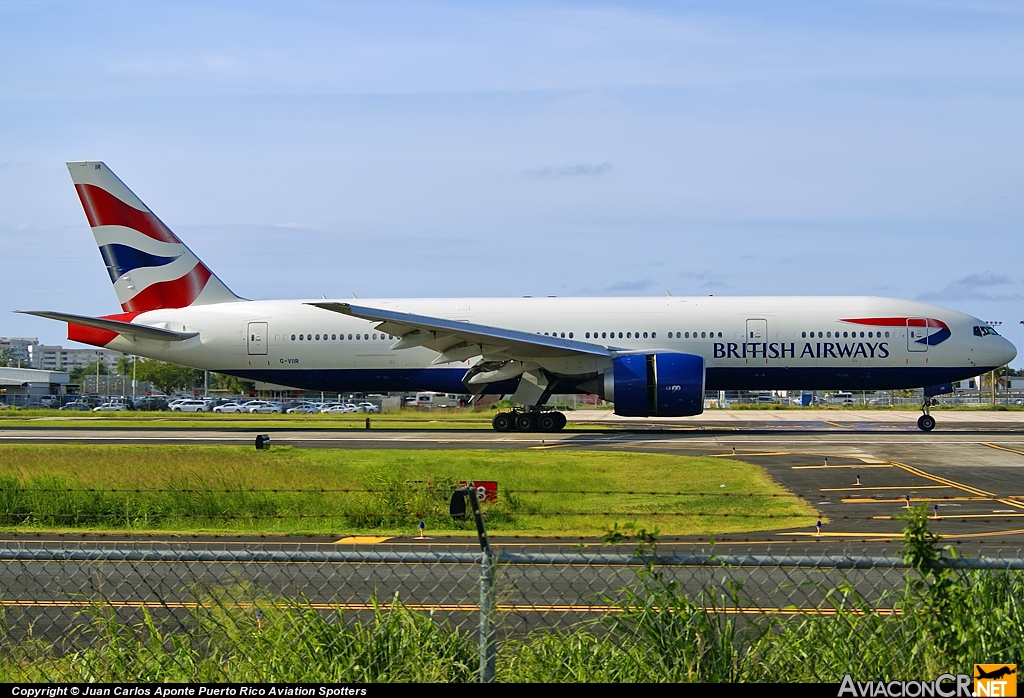 G-VIIR - Boeing 777-236/ER - British Airways