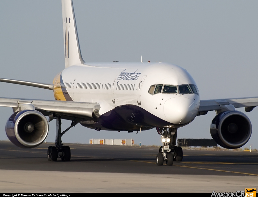 G-MONK - Boeing 757-2T7 - Monarch Airlines