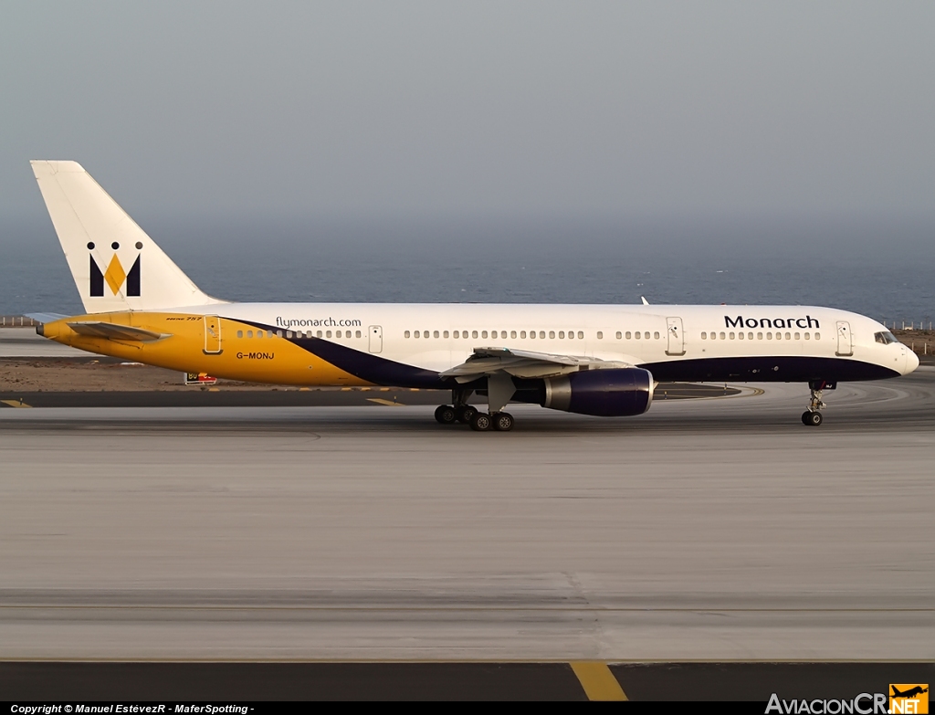 G-MONJ - Boeing 757-2T7 - Monarch Airlines