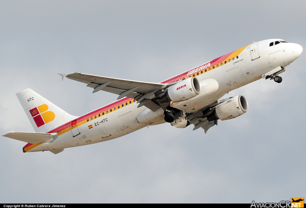 EC-HTC - Airbus A320-214 - Iberia