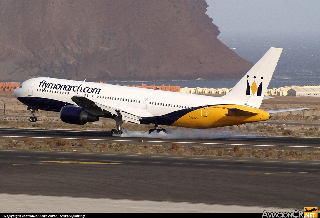 G-DIMB - Boeing 767-31K/ER - Monarch Airlines