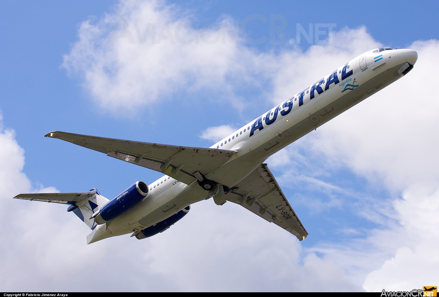 LV-BOR - McDonnell Douglas MD-88 - Austral Líneas Aéreas