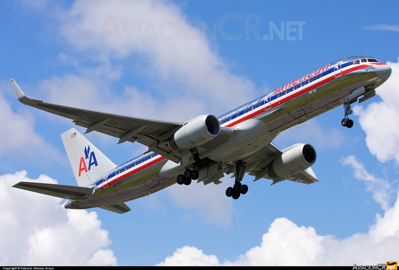 N618AA - Boeing 757-223 - American Airlines