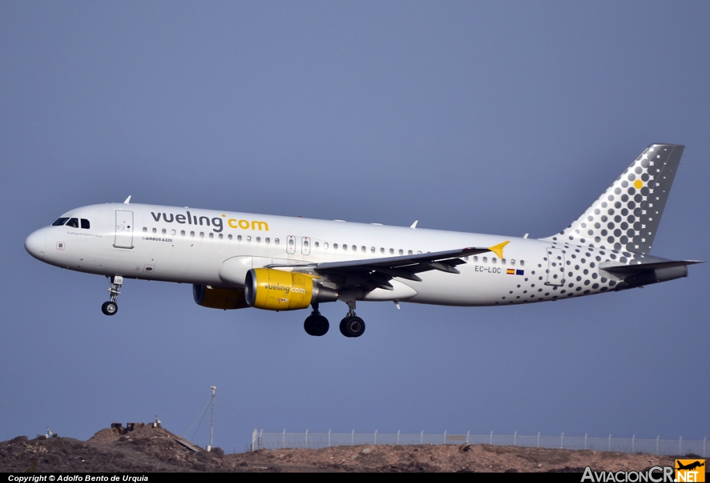 EC-LOC - Airbus A320-214 - Vueling