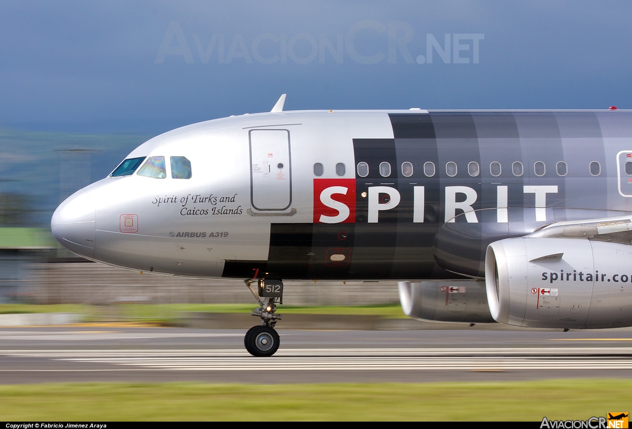 N512NK - Airbus A319-132 - Spirit Airlines