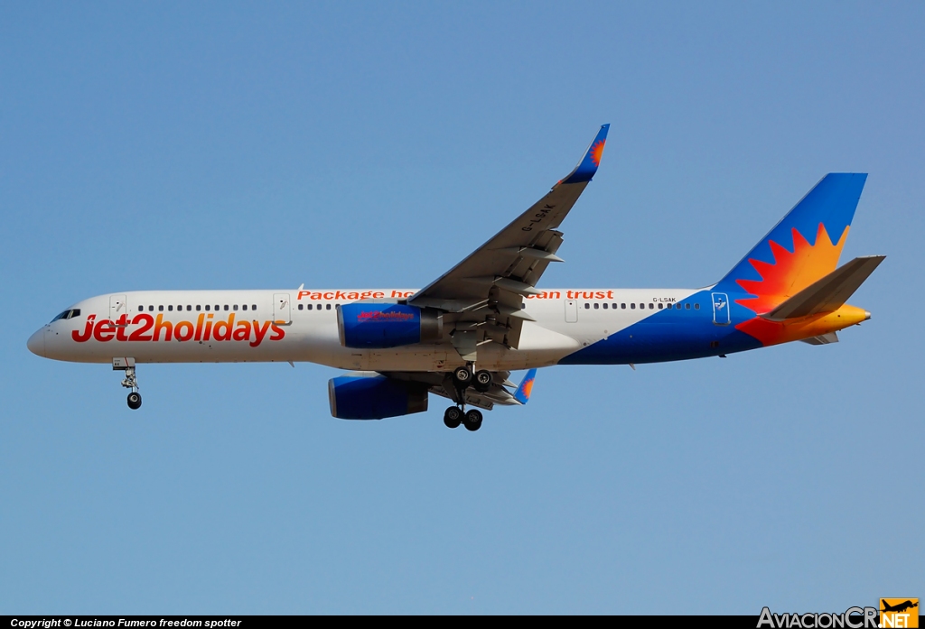 G-LSAK - Boeing 757-23N - Jet2.com G-LSAK - Boeing 757-23N - Jet2.com