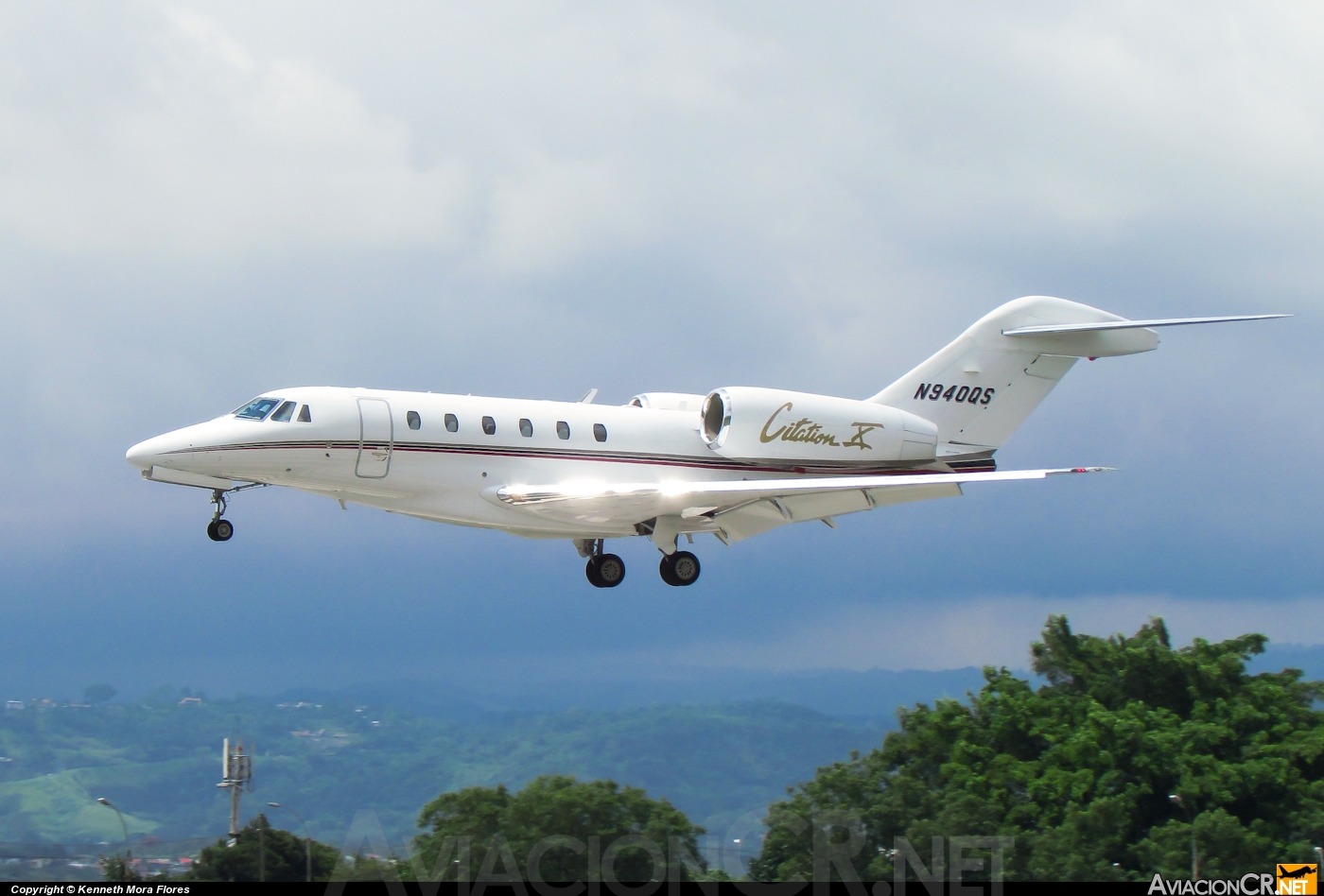 N940QS - Cessna 750 Citation X - Privado