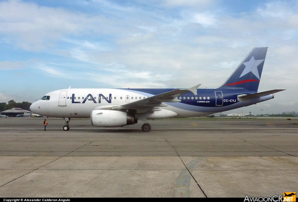 CC-CYJ - Airbus A319-132 - LAN Airlines