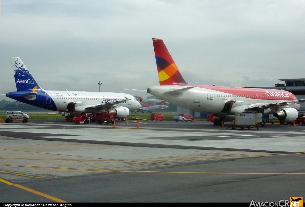 N862AV - Airbus A320-214 - Avianca