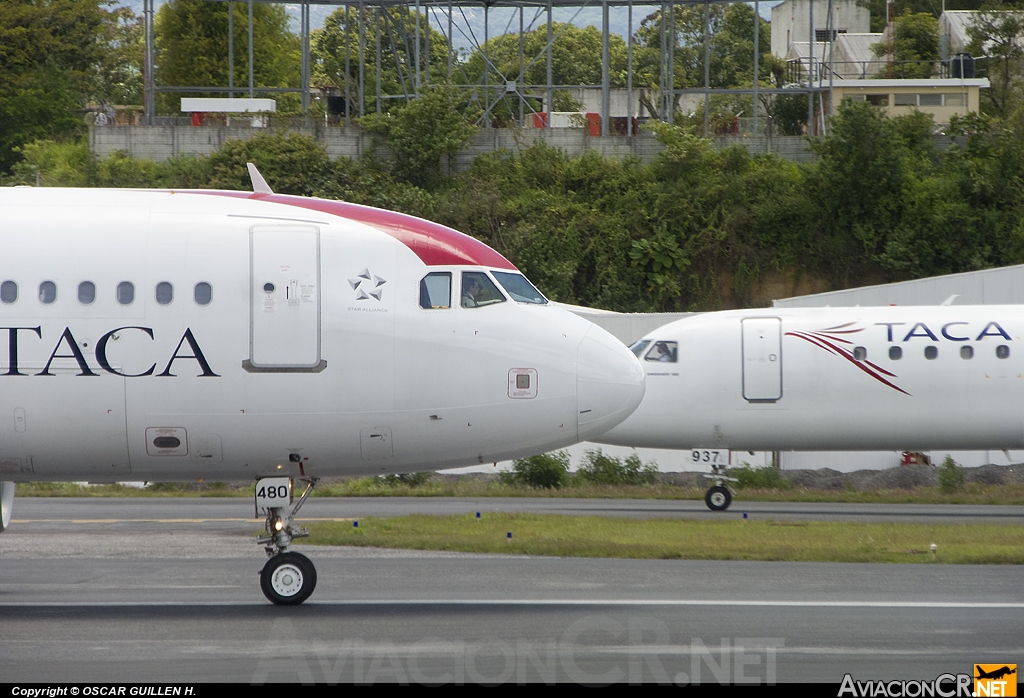 N480TA - Airbus A319-132 - TACA