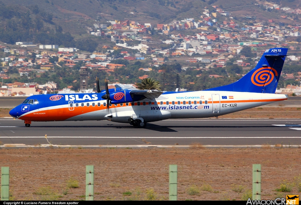 EC-KUR - ATR 72-212A - Islas Airways