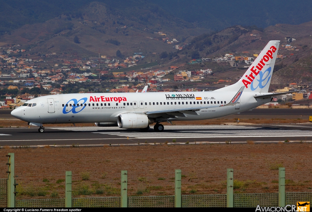 EC-JBL - Boeing 737-85P - Air Europa