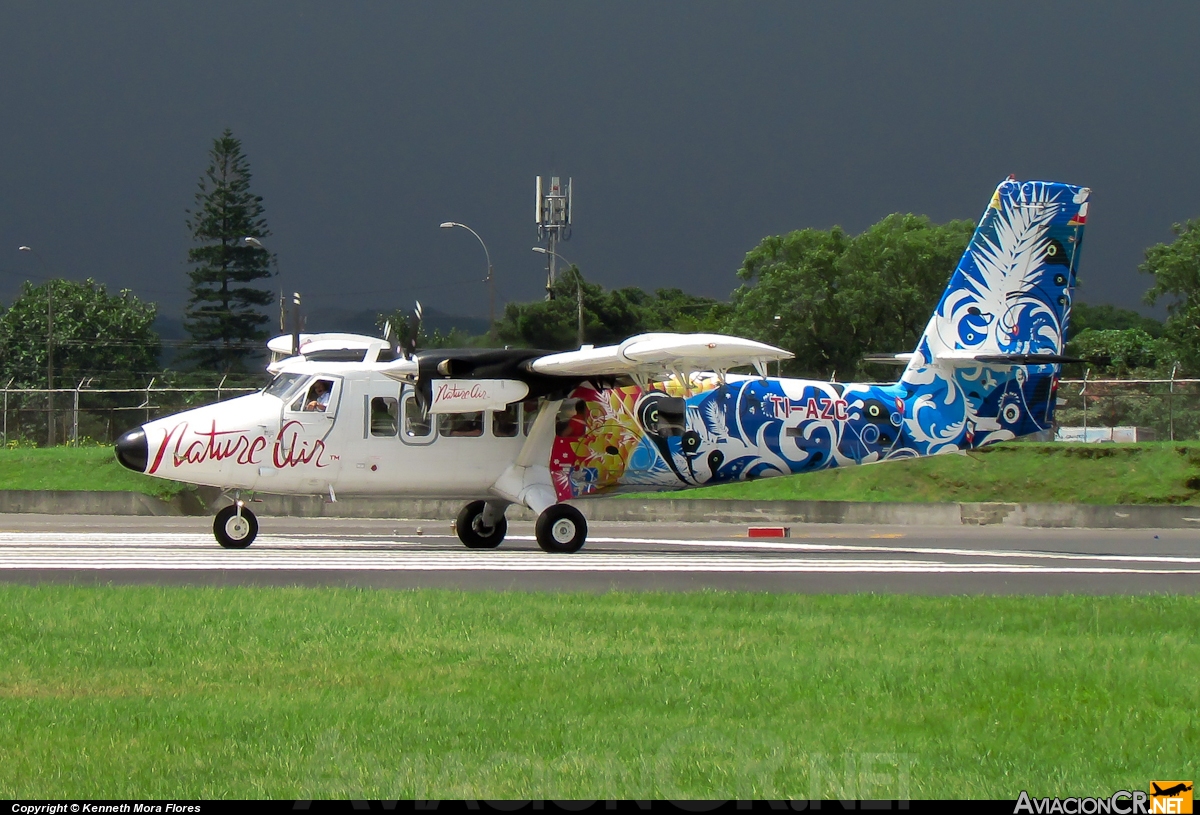 TI-AZC - De Havilland Canada DHC-6-300 Twin Otter - Nature Air