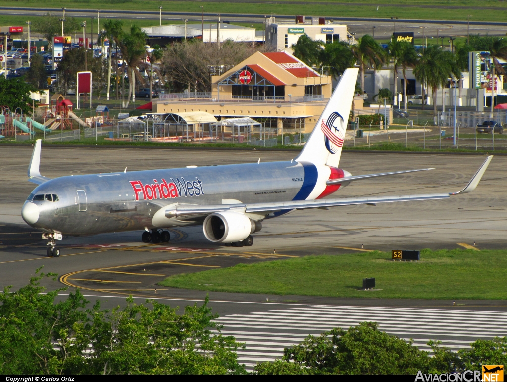 N422LA - Boeing 767-346F/ER - Florida West