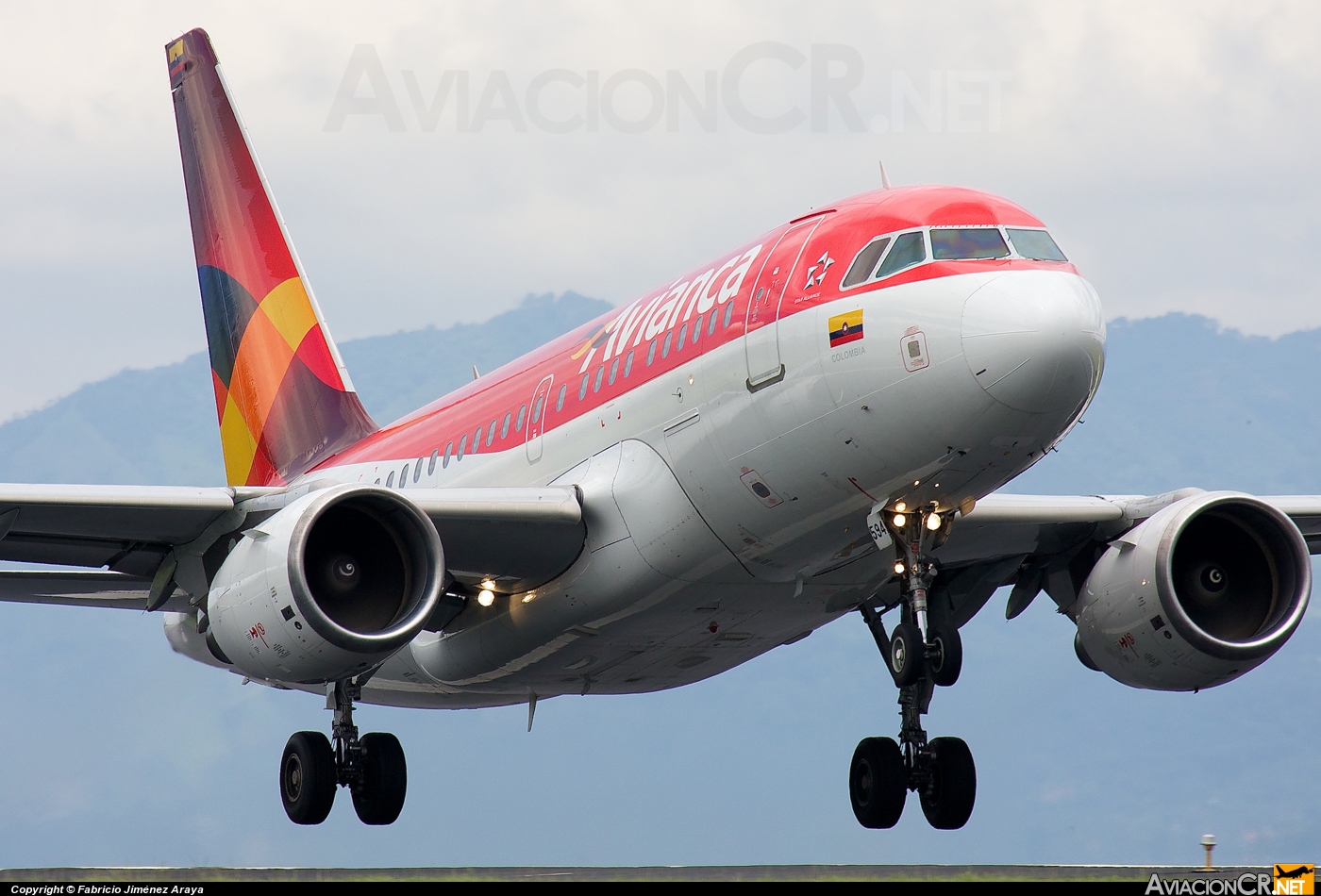 N594EL - Airbus A318-111 - Avianca