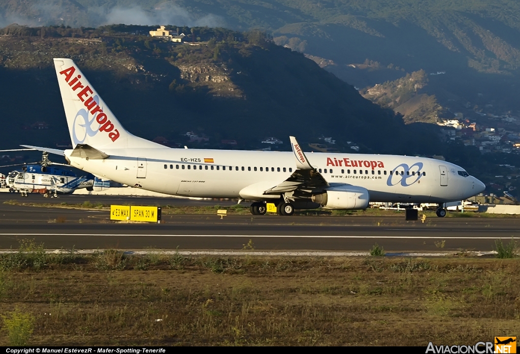 EC-HZS - Boeing 737-86Q - Air Europa