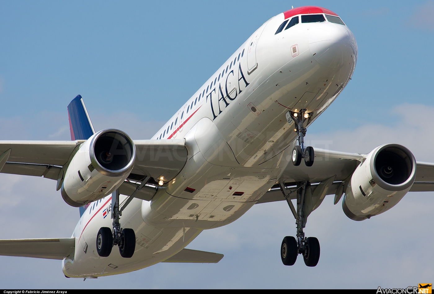 N493TA - Airbus A320-233 - TACA
