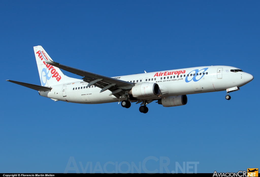 EC-HKQ - Boeing 737-85P - Air Europa