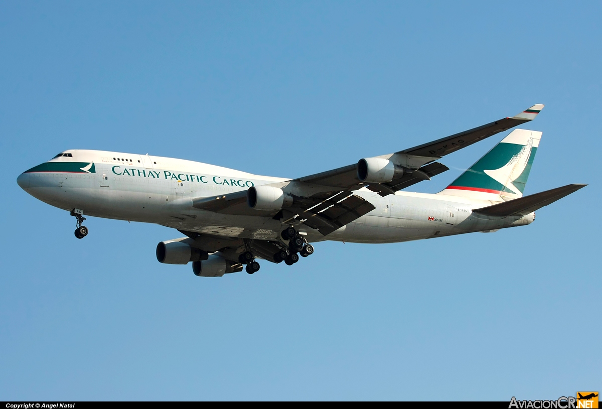 B-KAG - Boeing 747-412(BCF) - Cathay Pacific Cargo