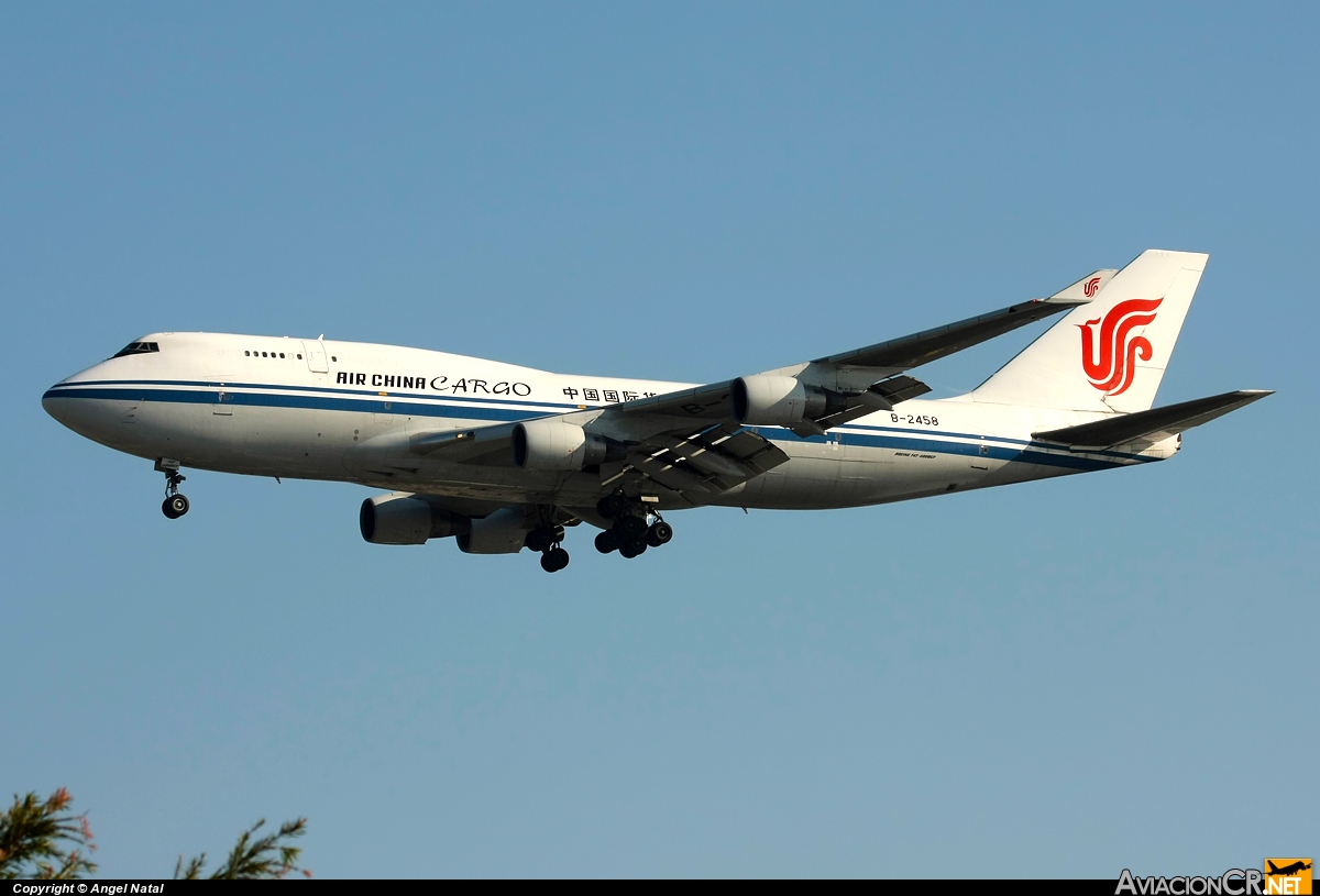B-2458 - Boeing 747-4J6(BCF) - Air China Cargo