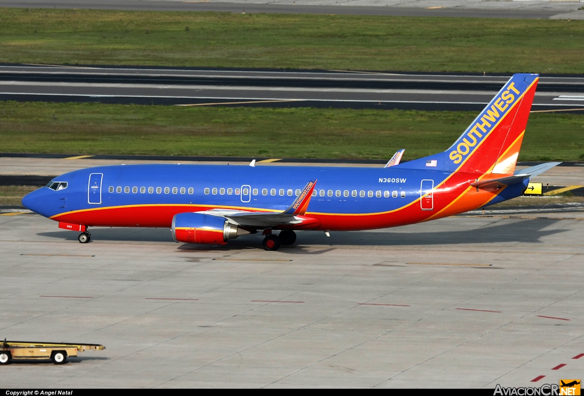 N360SW - Boeing 737-3H4 - Southwest Airlines