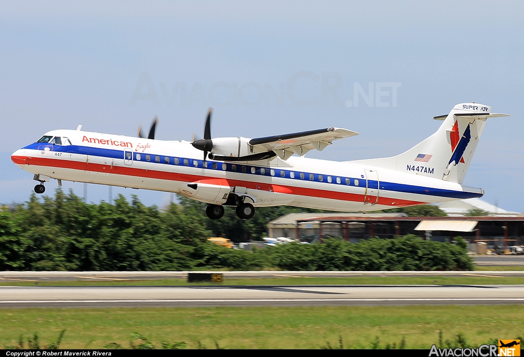 N447AM - ATR 72-212 - American Eagle