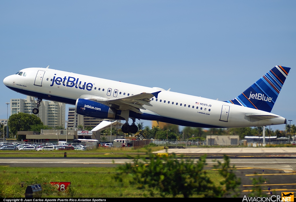 N585JB - Airbus A320-232 - Jet Blue