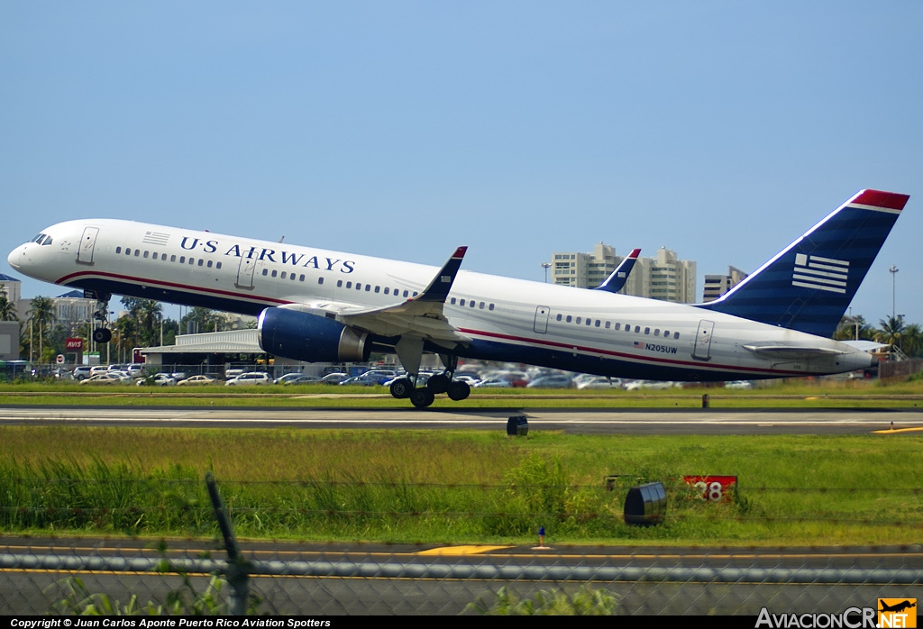 N205UW - Boeing 757-23N - US Airways