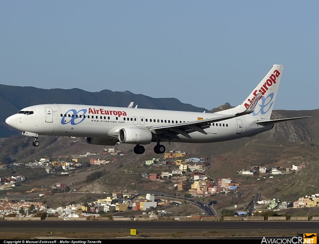 EC-IDT - Boeing 737-86Q - Air Europa