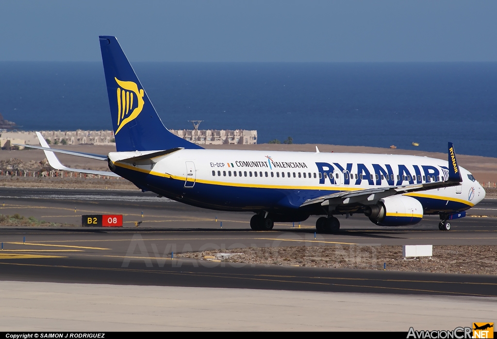 EI-DCP - Boeing 737-8AS - Ryanair