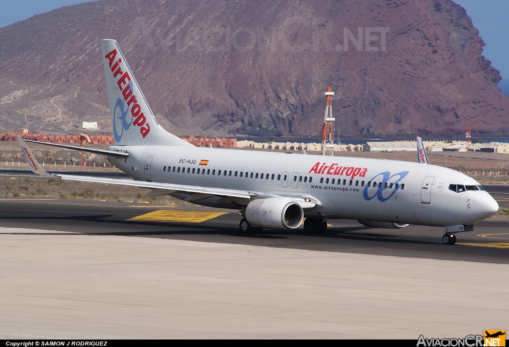 EC-HJQ - Boeing 737-85P - Air Europa