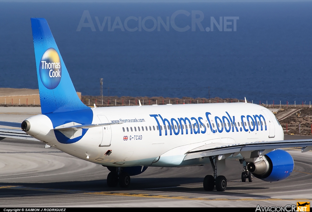 G-TCAD - Airbus A320-214 - Thomas Cook Airlines