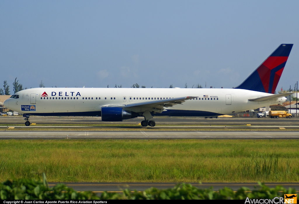 N139DL - Boeing 767-332 - Delta Air Lines