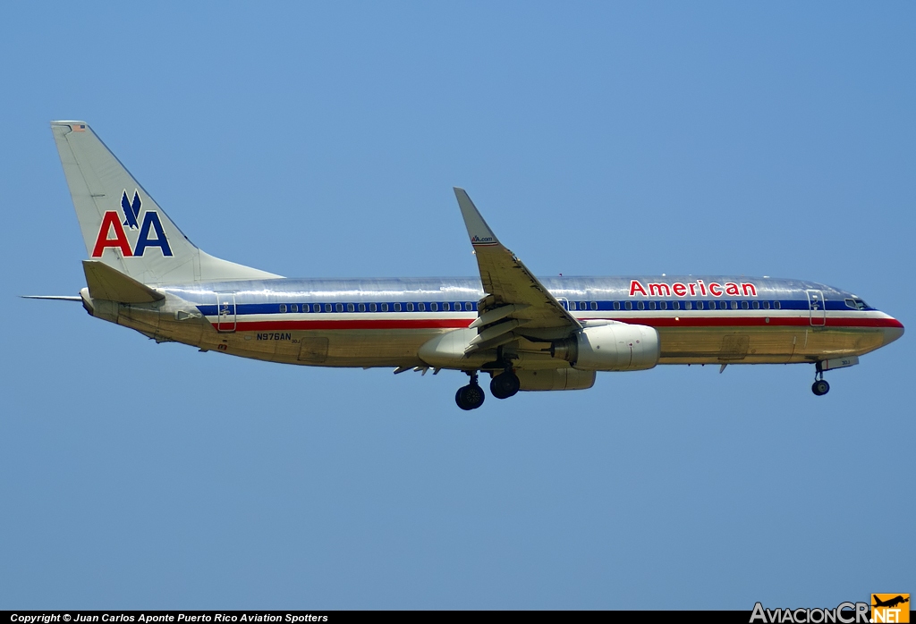 N976AN - Boeing 737-823 - American Airlines