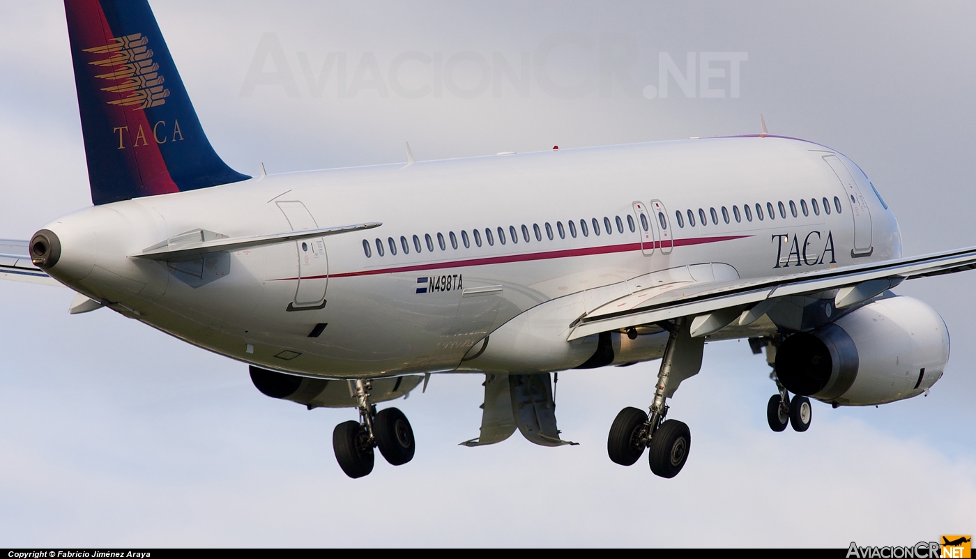 N498TA - Airbus A320-233 - TACA