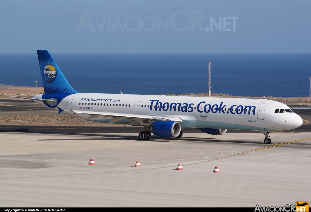 G-OMYJ - Airbus A321-211 - Thomas Cook Airlines