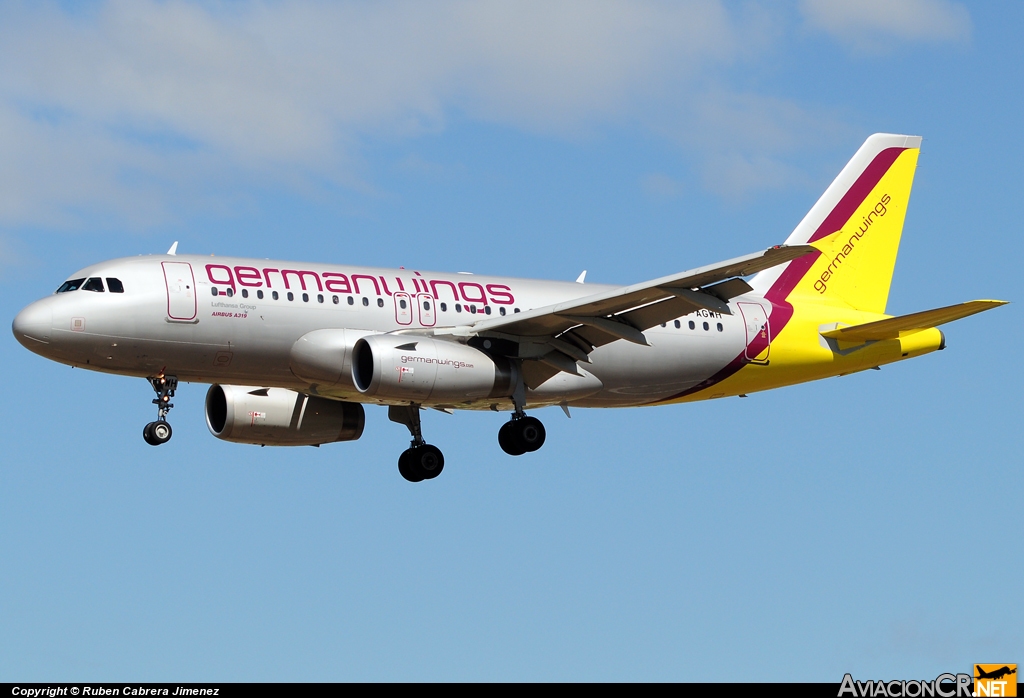 D-AGWH - Airbus A319-132 - Germanwings